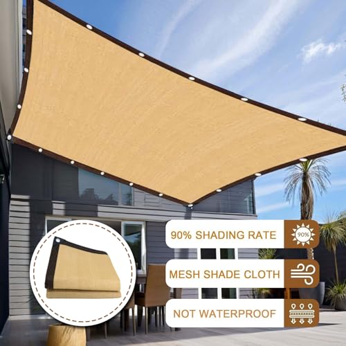 Filet de protection solaire pour repas sur la terrasse et jardin - 7