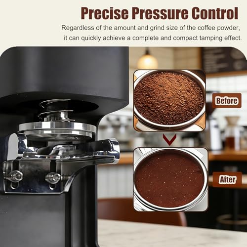 Tamper expresso électrique 58mm pression 5 à 30 kg - 4