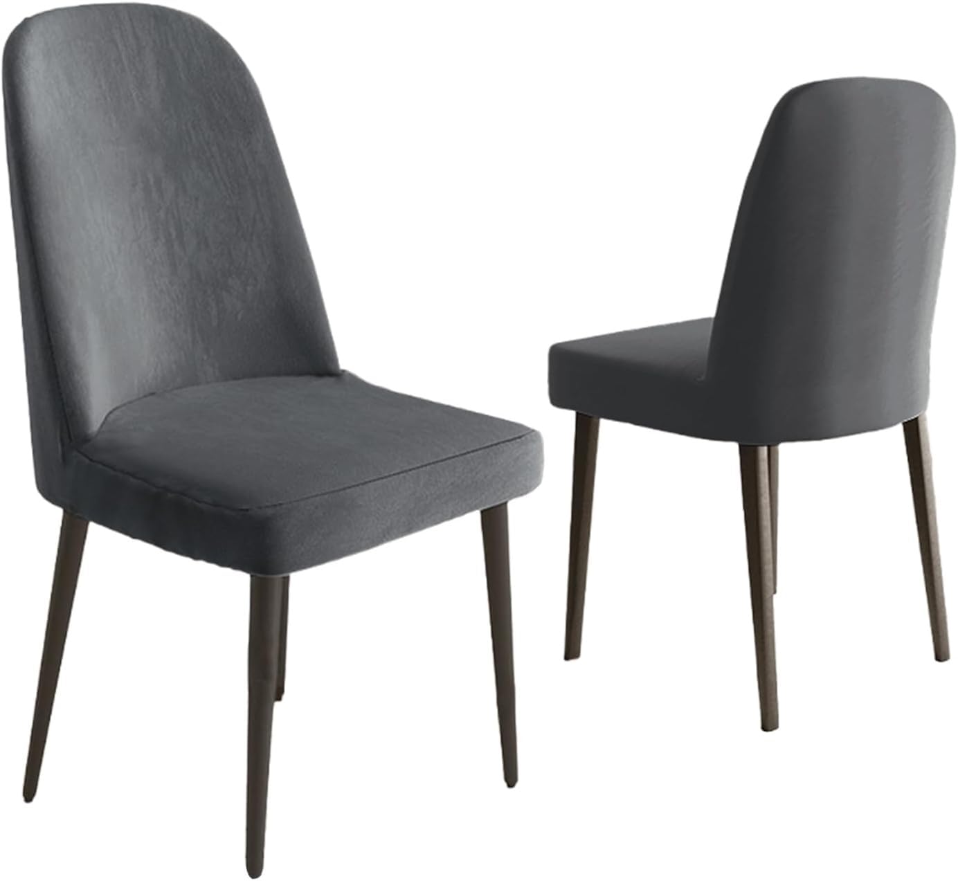 Housse de chaise dos courbe de qualité supérieure en textile épais lavable