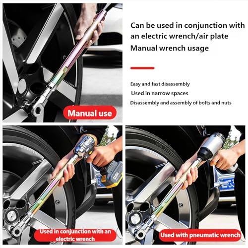 Clé multifonction compatible avec perceuse contre écrous grippés - 7