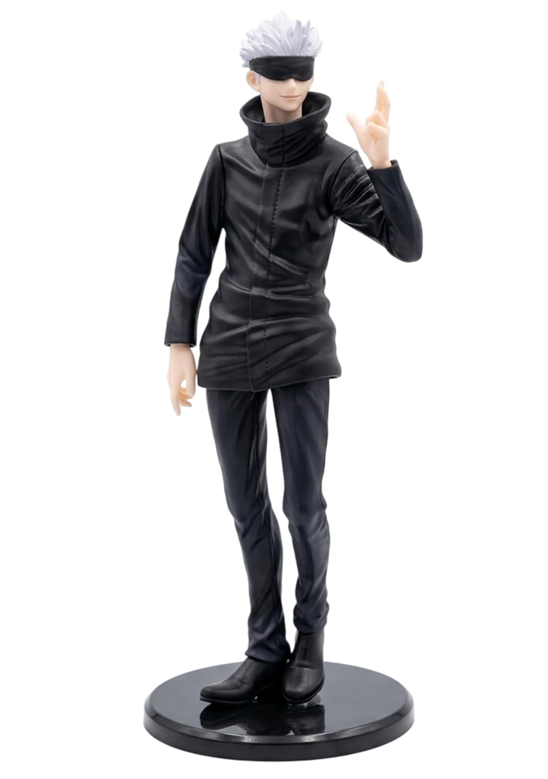 Gojo Action Figure 21.5 CM Anime Figurine | Jujutsu Kaisen Gojo Satoru Statue | Premium PVC Collectible Figure | Desk Car Decor Toy | Anime Merchandise Gift for Fans Boys Girls (Gojo 21.5)-image-39
