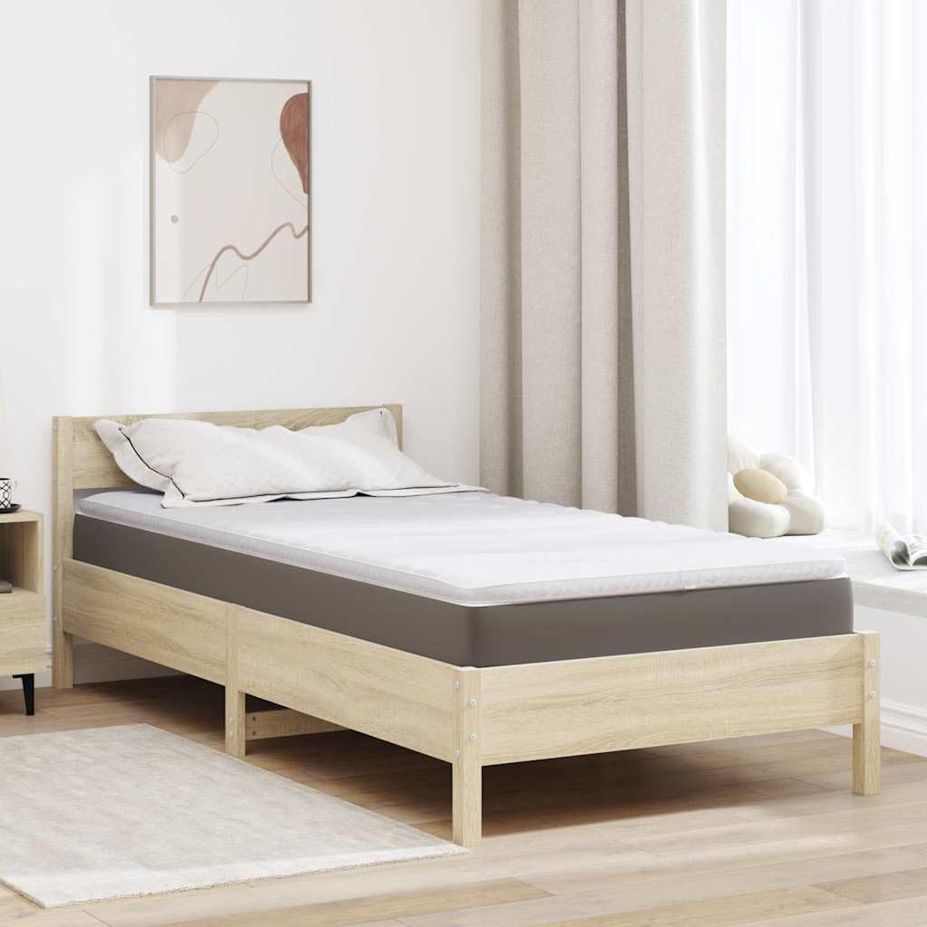 Matratzenauflage Weiß 100 x 200 cm Strickstoff atmungsaktiv wasserdicht waschbar allergikerfreundlich schmutzabweisend für Schlafzimmer, Kinder, Baby, Inkontinenz, Komfort, Hygiene