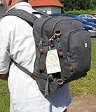 Rucksack Hanf HF001 grau Freizeitrucksack Cannabis Pure Hanf
