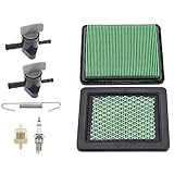 Fremnily GCV190 Air Filter with 16561-ZM0-000 Spring Kit 16950-Z0Y-003 Fuel Shut Off Valve compatible with Honda GCV190 GC190 GCV160 GC160 GCV135 G150 G200 G300 G400 GC135 GS160 GSV190 Engines