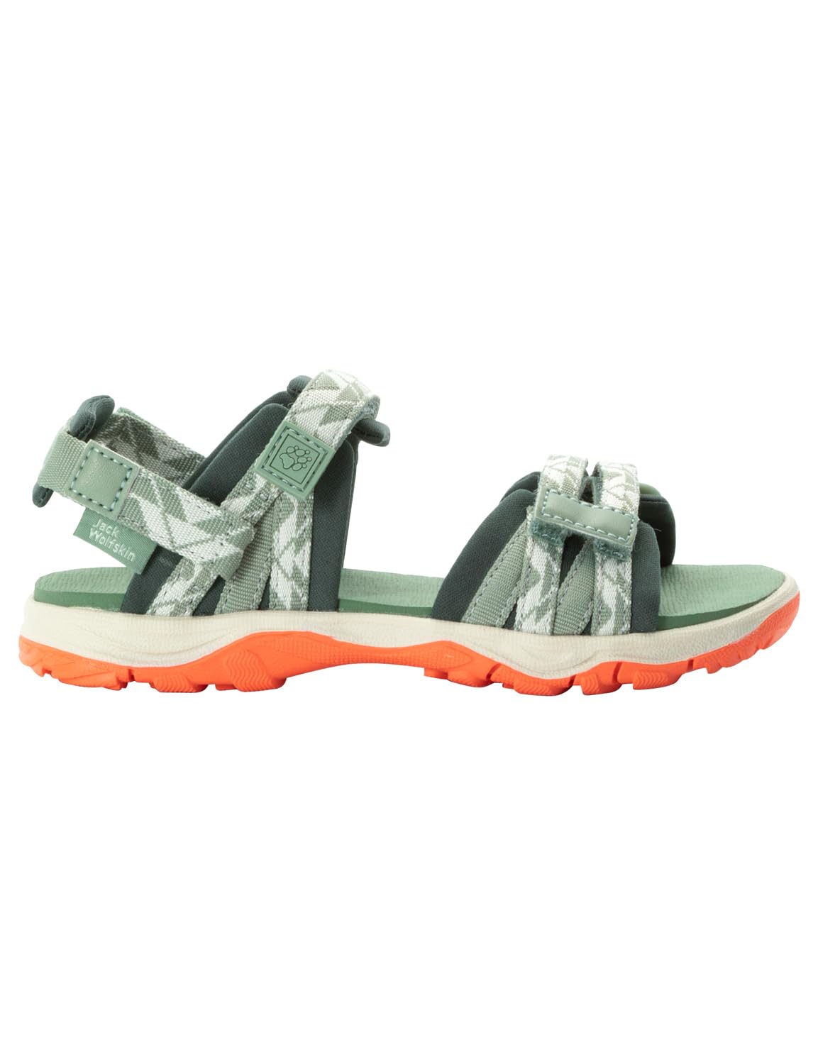 Jack Wolfskin Unisex Children's Sandals, mint leaf, 8 UK