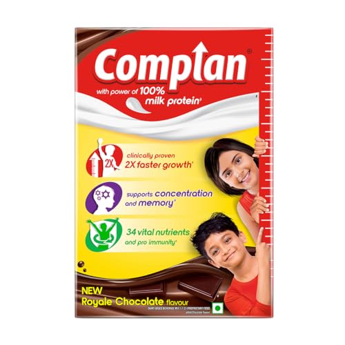 Image of Glucon-D Mango Blast Glucose Powder, 1Kg & & Complan Nutrition Drink for Children, Royale Chocolate Flavour, 500 gm