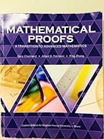 Mathematical Proofs (Custom Edition for BYU) 1256954322 Book Cover