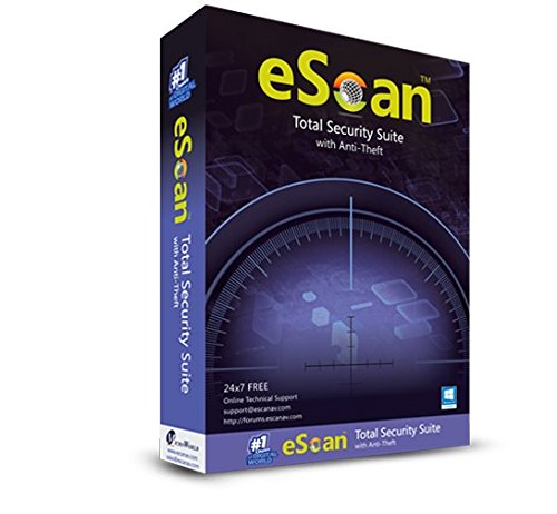 eScan Total Security Suite with Cloud Security - 5 Users, 1 Year (CD) (B00UP49TQ2) Amazon Price History, Amazon Price Tracker
