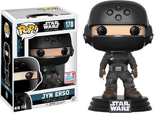 Funko – Star Wars Rogue One – Pop Vinyl Figure 178 Jyn Erso Nycc 2017 Convention Exclusives, 10 Cm, 20119