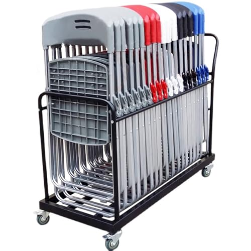plegable con ruedas resistente para nizar sillas apilables ideal para es y banquetes