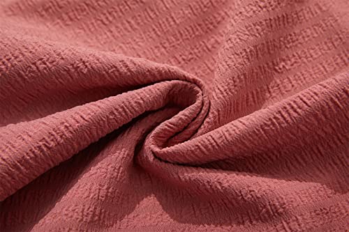 Niyage Girls Flutter Sleeve Princess Dress Toddler Square Neck Ruffle Vintage Party Dresses Dusty Rose 120 #TOP6