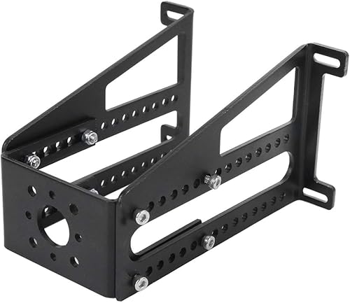 Miniatura 5 de Dilwe Soporte de motor RC, soporte de montaje de motor de avión RC, piezas de modelo de soporte extraíble de aleación de aluminio, soporte de motor