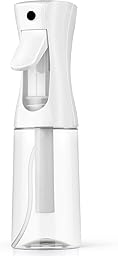 Bottigliette Spray, 200ML Bottigliette Spray Flacone Spray Continuo Fine, Bottigliette Spray Riutilizzabile, Adatto per la Cura dei Capelli, Pelle, Piante, Degli Animali Domestici(C-Bianco)