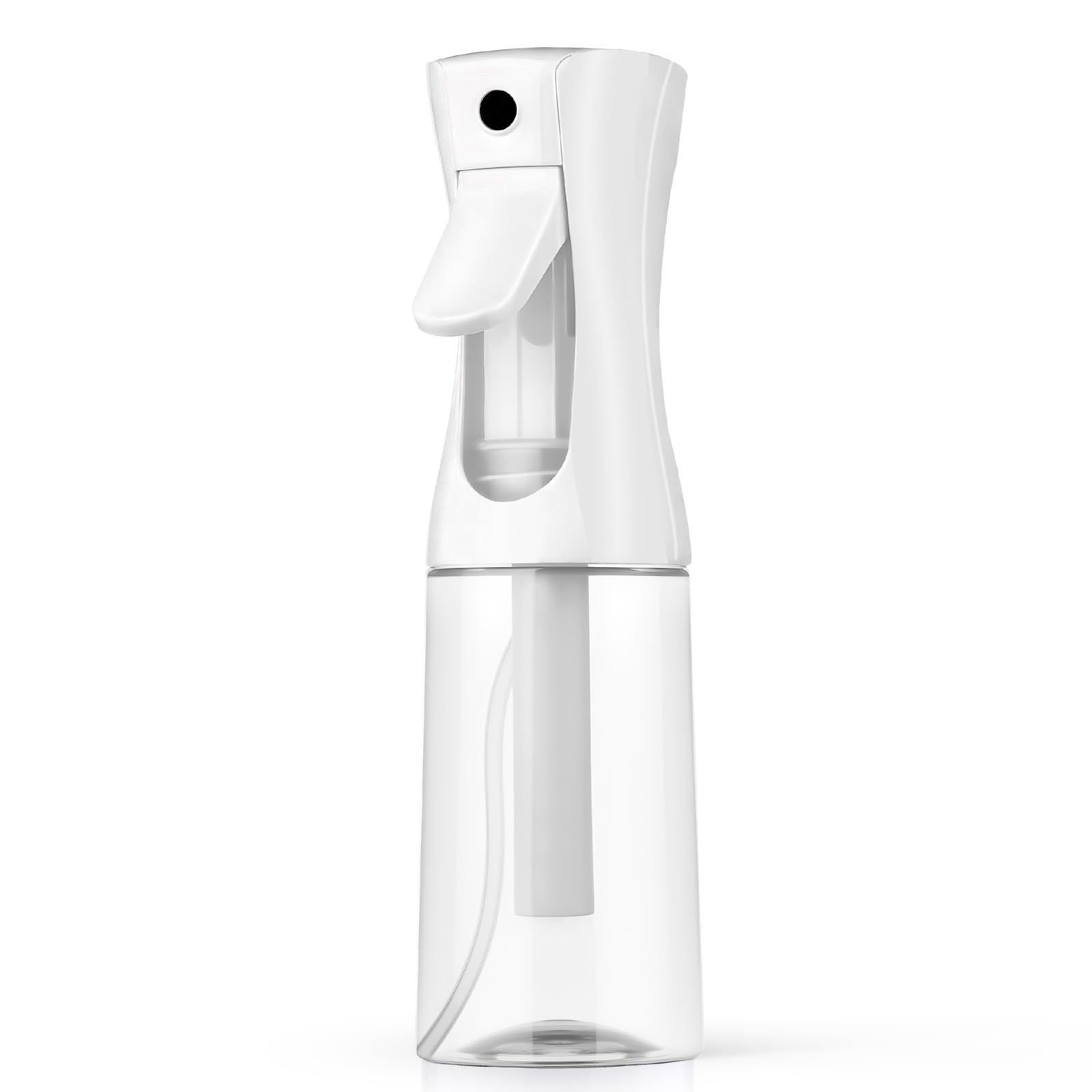 Bottigliette Spray, 200ML Bottigliette Spray Flacone Spray Continuo Fine, Bottigliette Spray Riutilizzabile, Adatto per la Cura dei Capelli, Pelle, Piante, Degli Animali Domestici(C-Bianco) - 1