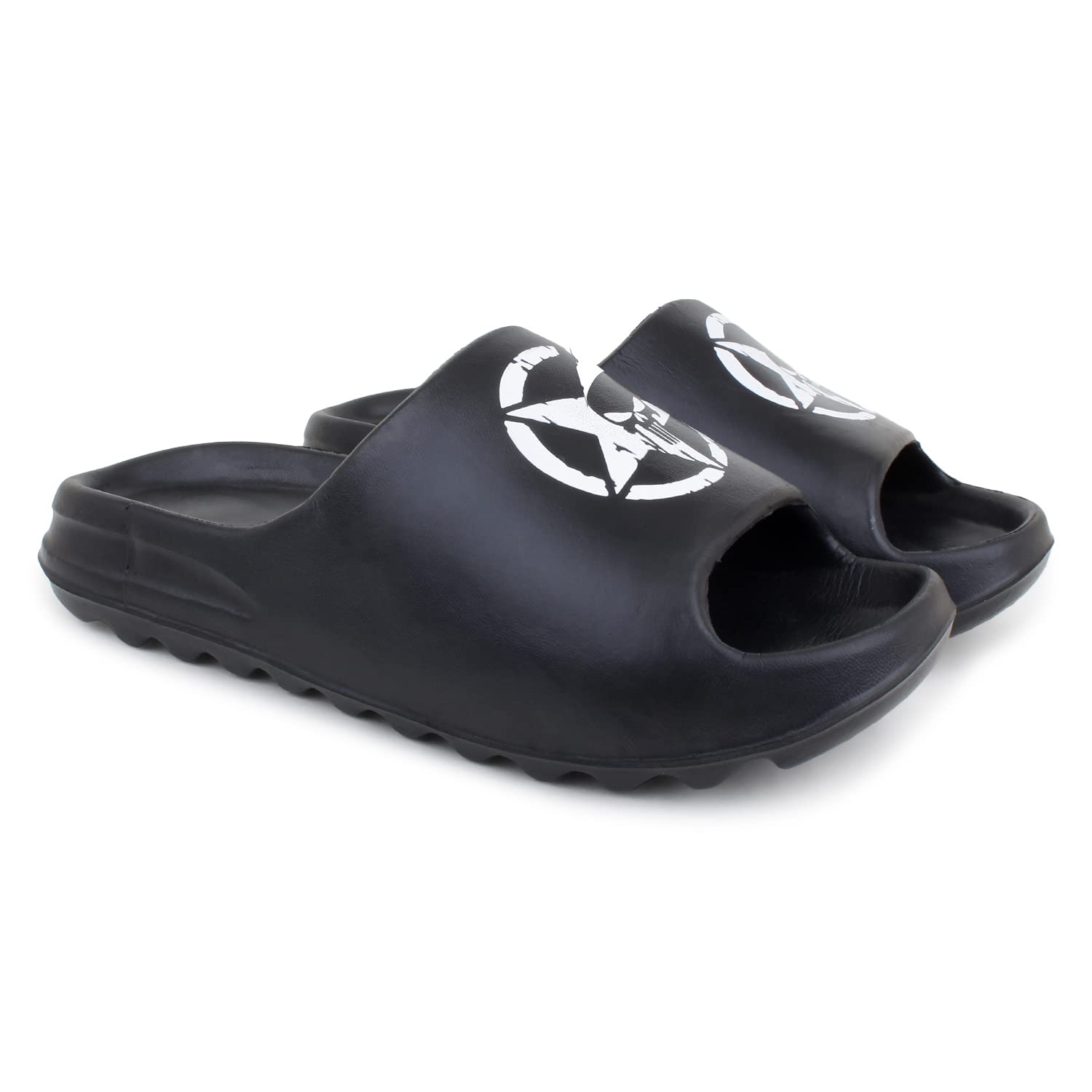 See full amazon price history chart for Pampy Angel ZigZag Skull Mens Flip Flops Slides Back Open Household Comfortable Slippers Black,9 (UK/India) Pampy Angel ZigZag Skull Mens Flip Flops Slides Back Open Household Comfortable Slippers Black,9 (UK/India) (B0BPR8L7B7) Amazon Price History, Amazon Price Tracker
