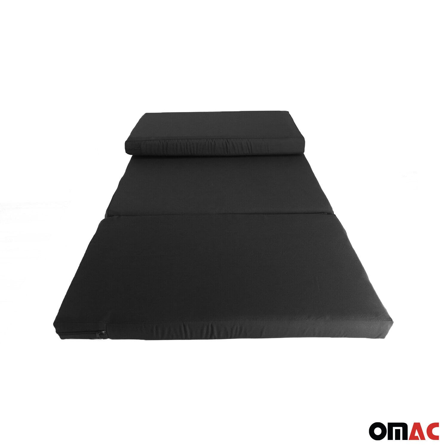 OMAC Camper Bett Fahrerhausbett Matratze compatibile con FIAT Ducato 1993-2006 Polyester Nero
