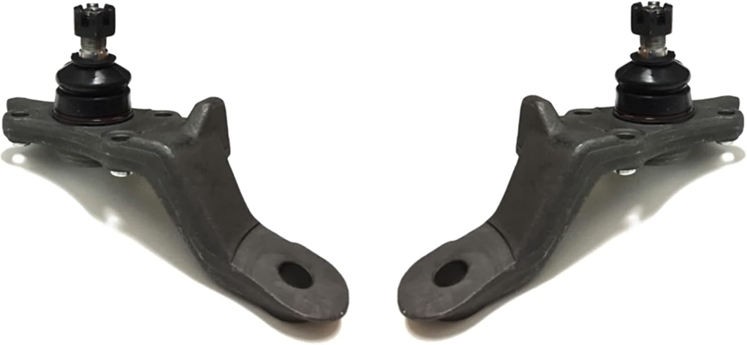 4 Pieces Front Suspension Kit 2 Upper Ball Joints + 2 Lower Ball Joints