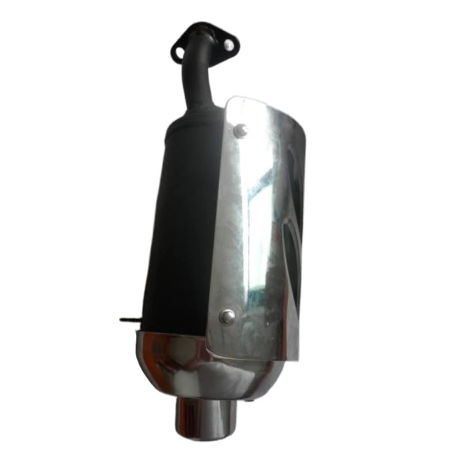 Silenciador de escape de 2kw, estilo de Motor silencioso, reduce el ruido for Gx160 Gx200 168f 3kw 3800, tubo colector de protección de arandela generadora