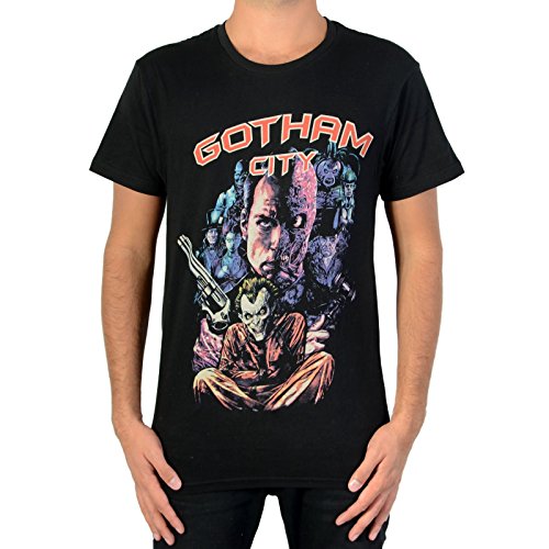 Eleven Paris - T-Shirt - Homme - Tshirt Gotham Print Noir pour Homme - XS