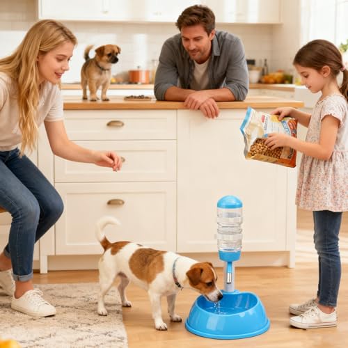 Fuente de Agua para Gatos con Dispensador Antigoteo miniatura 5