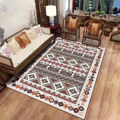 Tapis ados résistant saleté pour une chambre propre fleurie