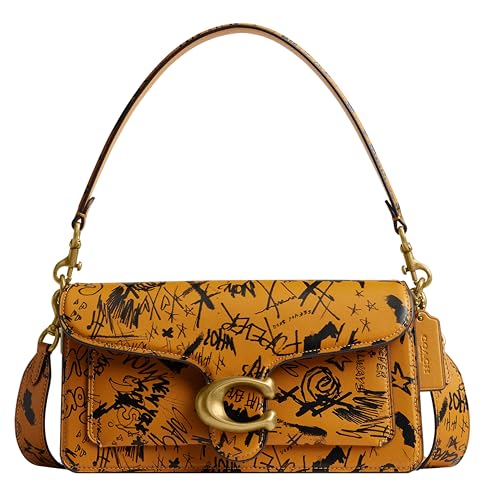 Coach Tabby Shoulder Bag 26 in Graffiti Print, 1Z/Ochre Multi