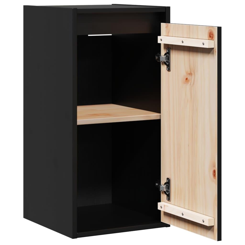 VidaXL Wandkast 30x30x60 cm massief grenenhout honingbruin