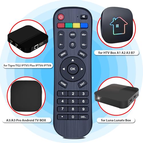 Télécommande IPTV Box pour remplacer votre télécommande Android A2 A3 TG2
