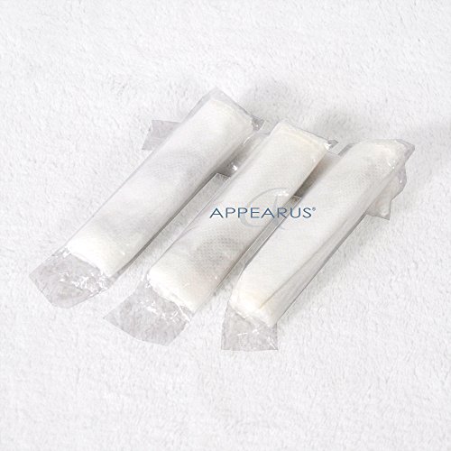 APPEARUS Disposable Thong Bikini Panties Adjustable Crotch Individually Packed (100 Count