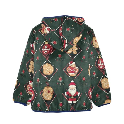 CHIFIGNO Fleece Jacket for Boys Girls, Boys' Fashion Hoodies Sweatshirts for Toddler Kids with Pockets2