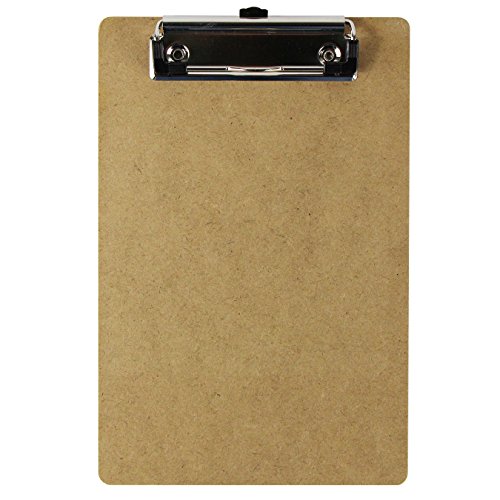 UOOOM Format A5 Planchette à Pince Clipboard Porte-Bloc avec Clip (225 x 150 mm / A5)