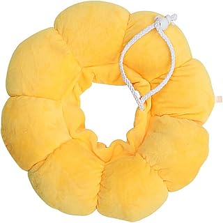 CIYODO Coleira De Gato Ajustável Círculo Elizabeth Coleira De Cone De Gato Macio Cone De Cachorro Ajustável Cone De Animal De Estimação Coleira Elizabetana Para Gatos Cone De Cachorro