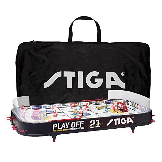 STIGA Play Off 21 Hockeyspel Sverige-Kanada och Spelväska