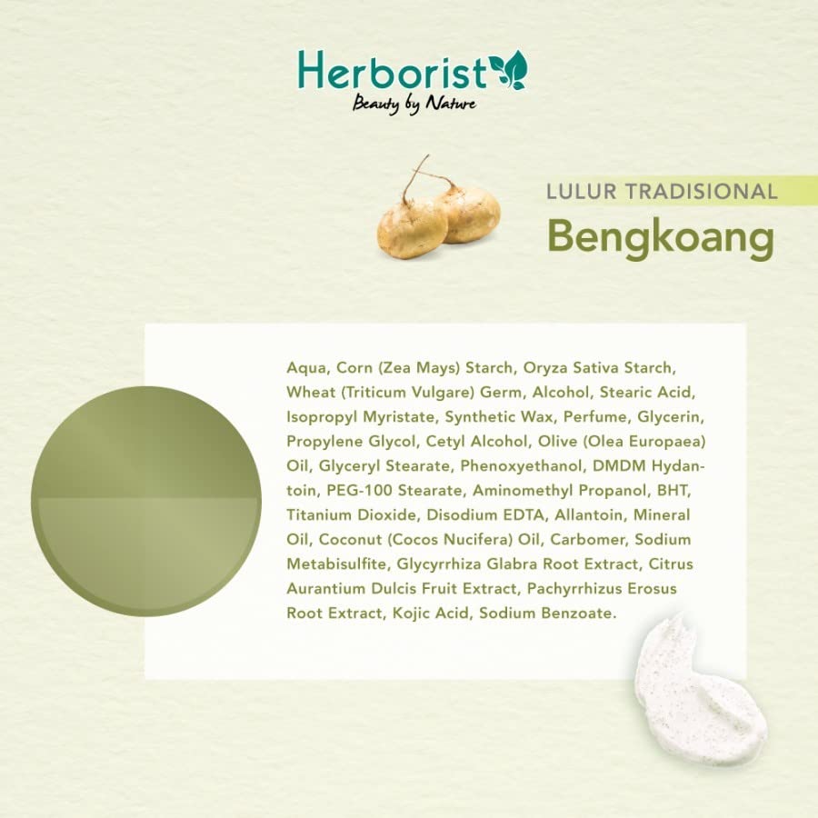 Herborist Lulur Tradisional Bali 100g Bengkoang