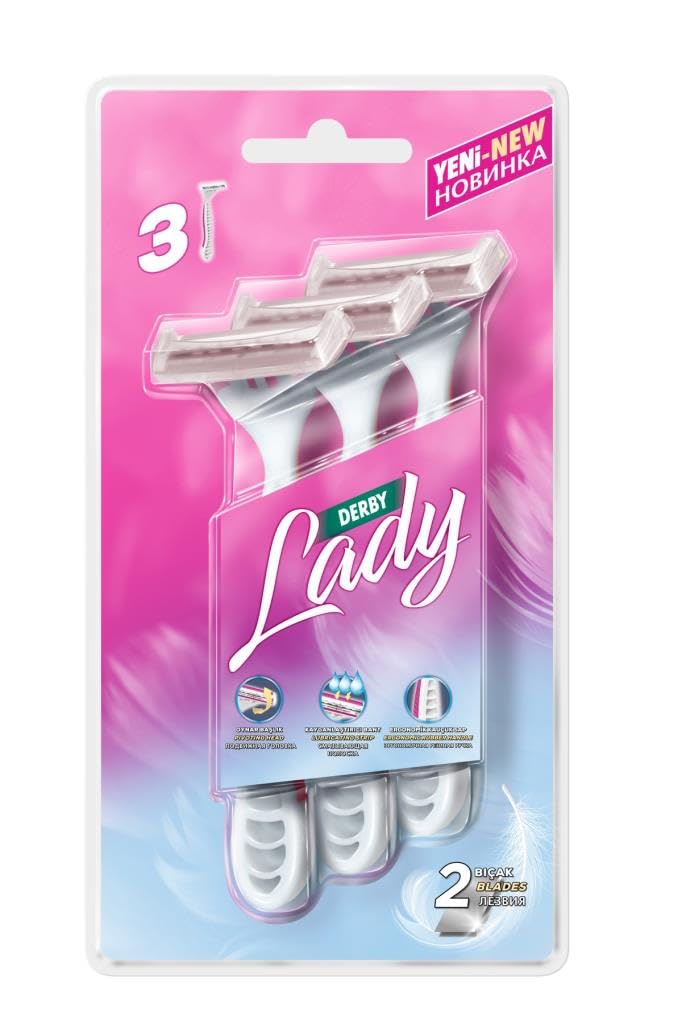 Derby Lady 2 Platinum 3'lü Blister