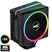 Aerocool CYLON4, raffreddamento a liquido per PC, illuminazione a LED RGB, 4 tubi di calore