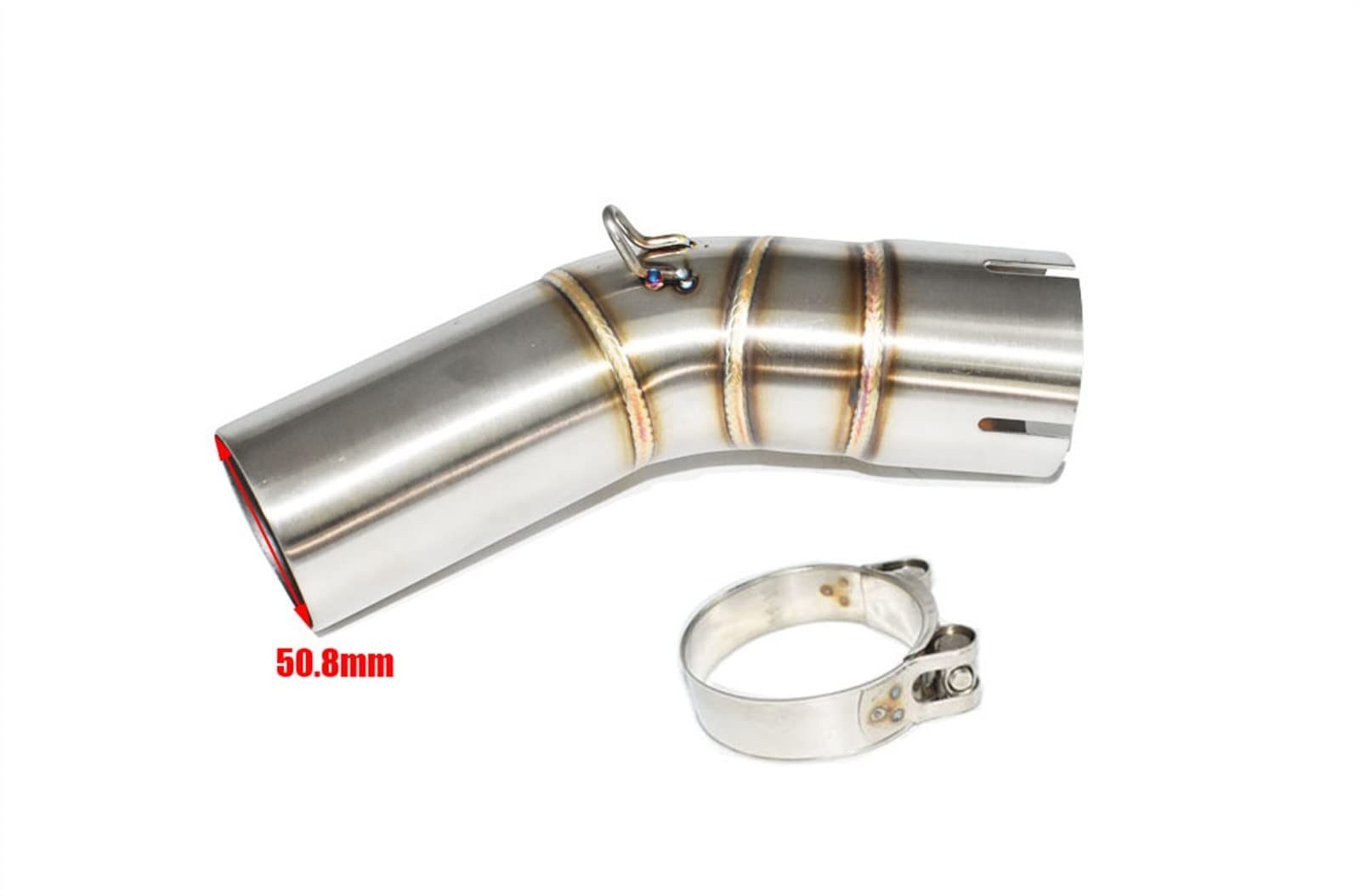 Auspuff Catalytic Delete Middle Link Pipe für Kawasaki ZX-10R ZX10R ZX 10R 2021 2022