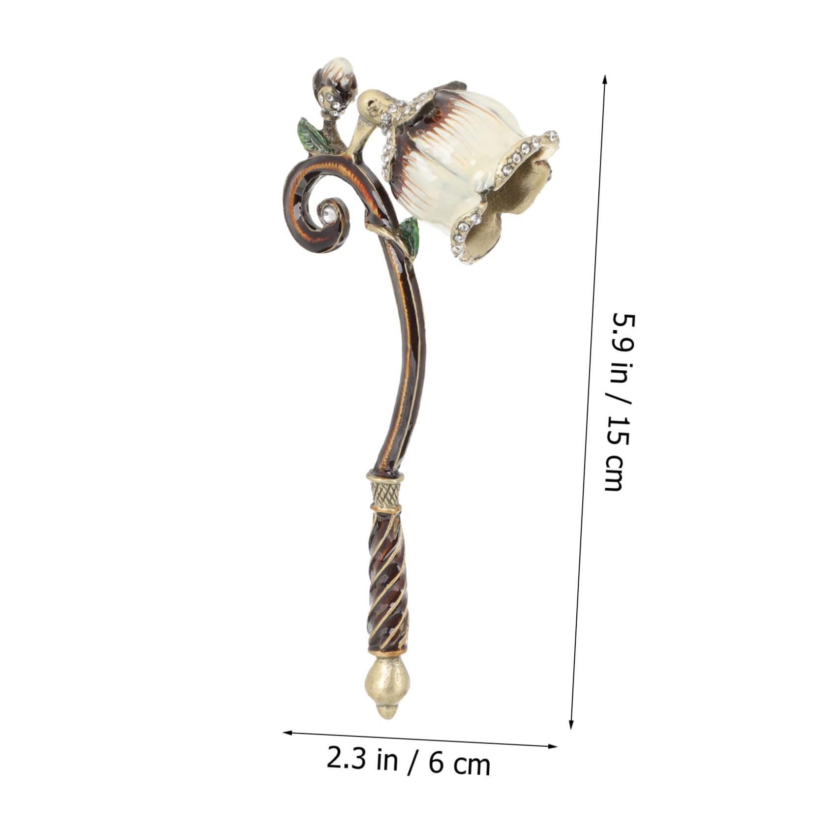 ERINGOGO Elegant Aromatherapy Candle Extinguisher Snuffer Long Handle for Easy Use for Candles Home Decor