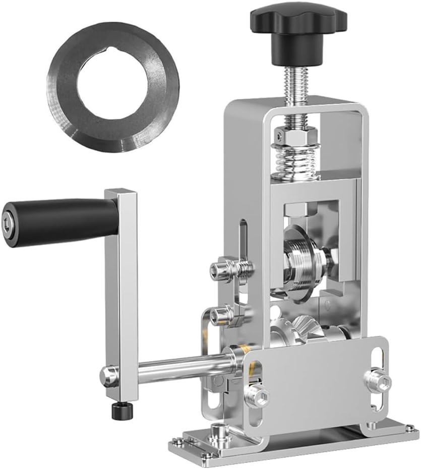 Portable Household Wire Stper Manual Wire Stping 1-25mm Cable Electric Peeling Hine with Hand Crank Port Use with Hand Electric Drill