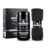 GENTLEMONKEYS Fahrzeugreiniger-Profi-Set 20 Tücher, Microfasertuch & Spenderdose | Reinigt, poliert und versiegelt in einem, ohne Wasser | In Deutschland hergestellt