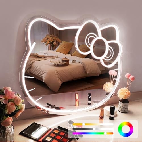 Amazon.com: Impressions Vanity Hello Kitty Wall Mirror with Wi-Fi ...