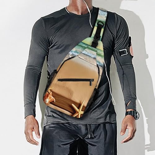 Bolso bandolera deportiva Ocean Beach para senderismo miniatura 7