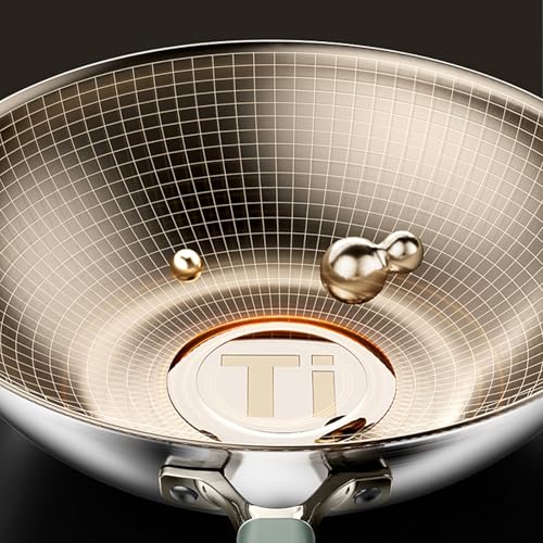 Wok de Acero Inoxidable, Sin Revestimiento, 30 cm miniatura 7