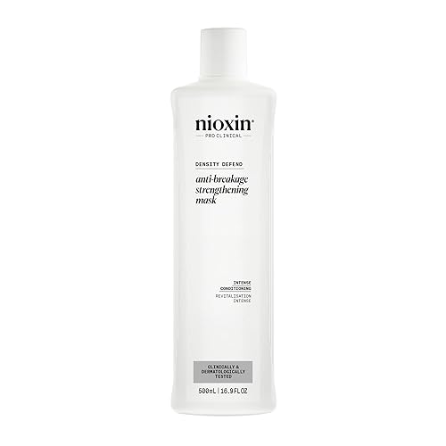 Nioxin Máscara de densidad de protección profunda, cabello dañado y adelgazante, 16.9 oz