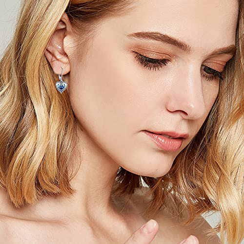 Horse/Dragon/Wolf Earrings for Women 925 Sterling Silver Celtic Knot Horse/Dragon/Wolf Earrings with Crystal Animal Jewelry Gifts for Women Girls4