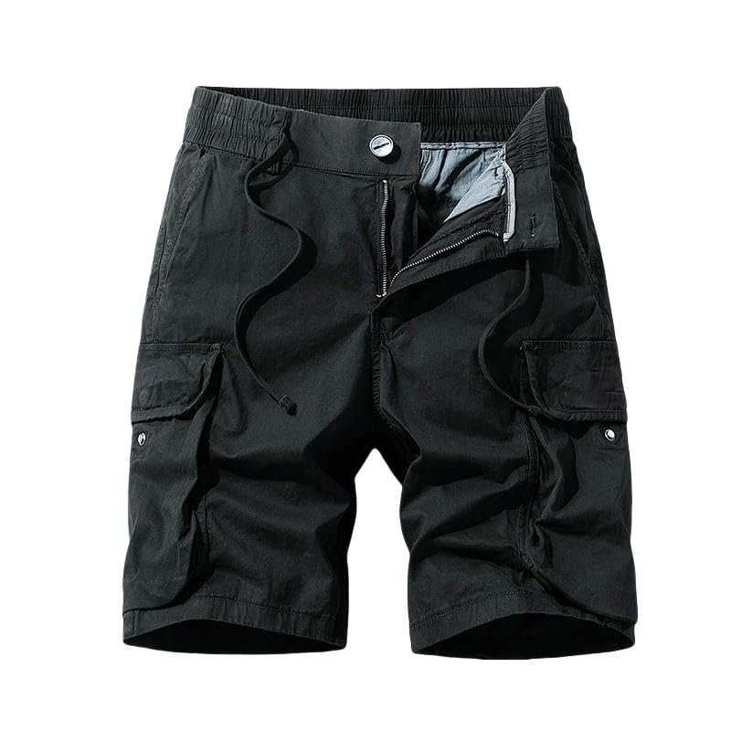 Pantalones cortos cargo de algodón para rutas de senderismo y ocio urbano