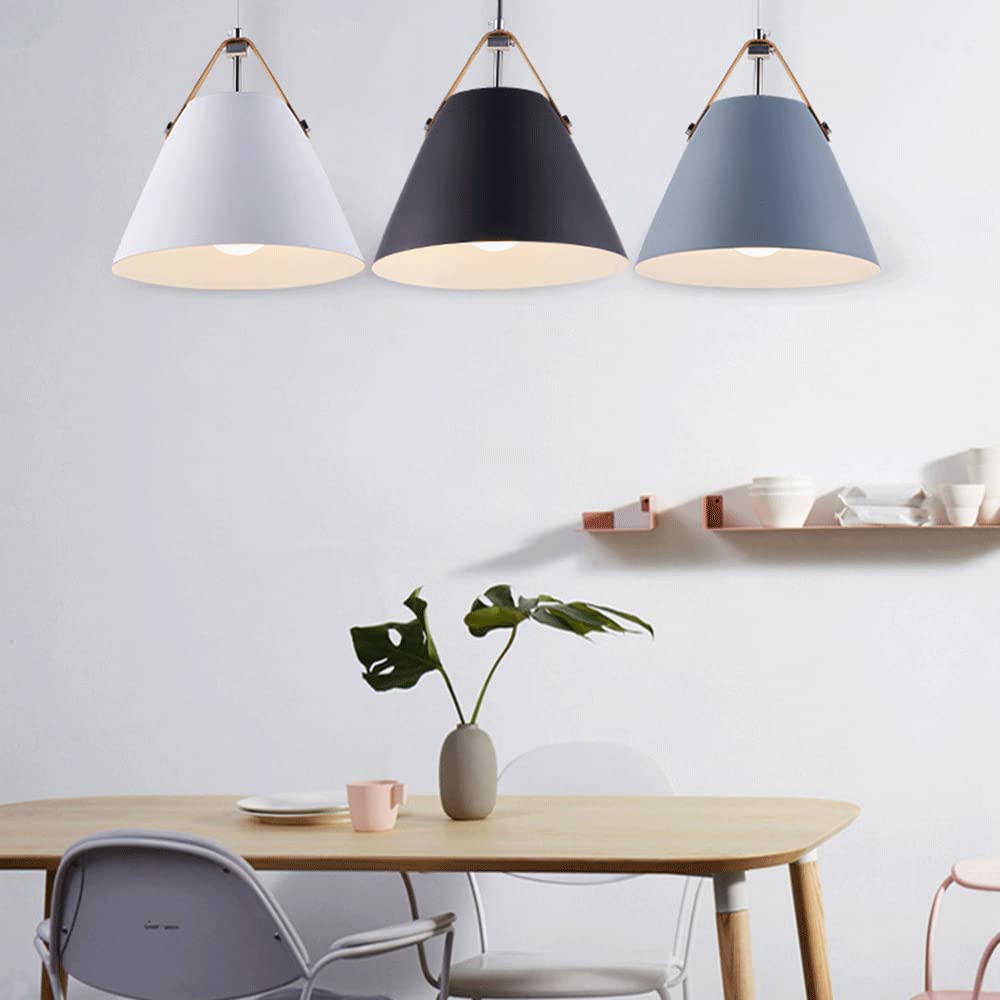 RCIDOS Luces Colgantes Minimalistas Elegantes Araña Estilo Nórdico Creativo Lámpara Suspensión Hueca Ajustable Accesorio Iluminación De Metal De Un Solo Cabezal E27 para Cocina, Cafetería Rústica