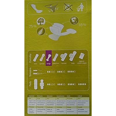 Natracare Organic Thong/Tanga Panty Liners (Pack of 2)