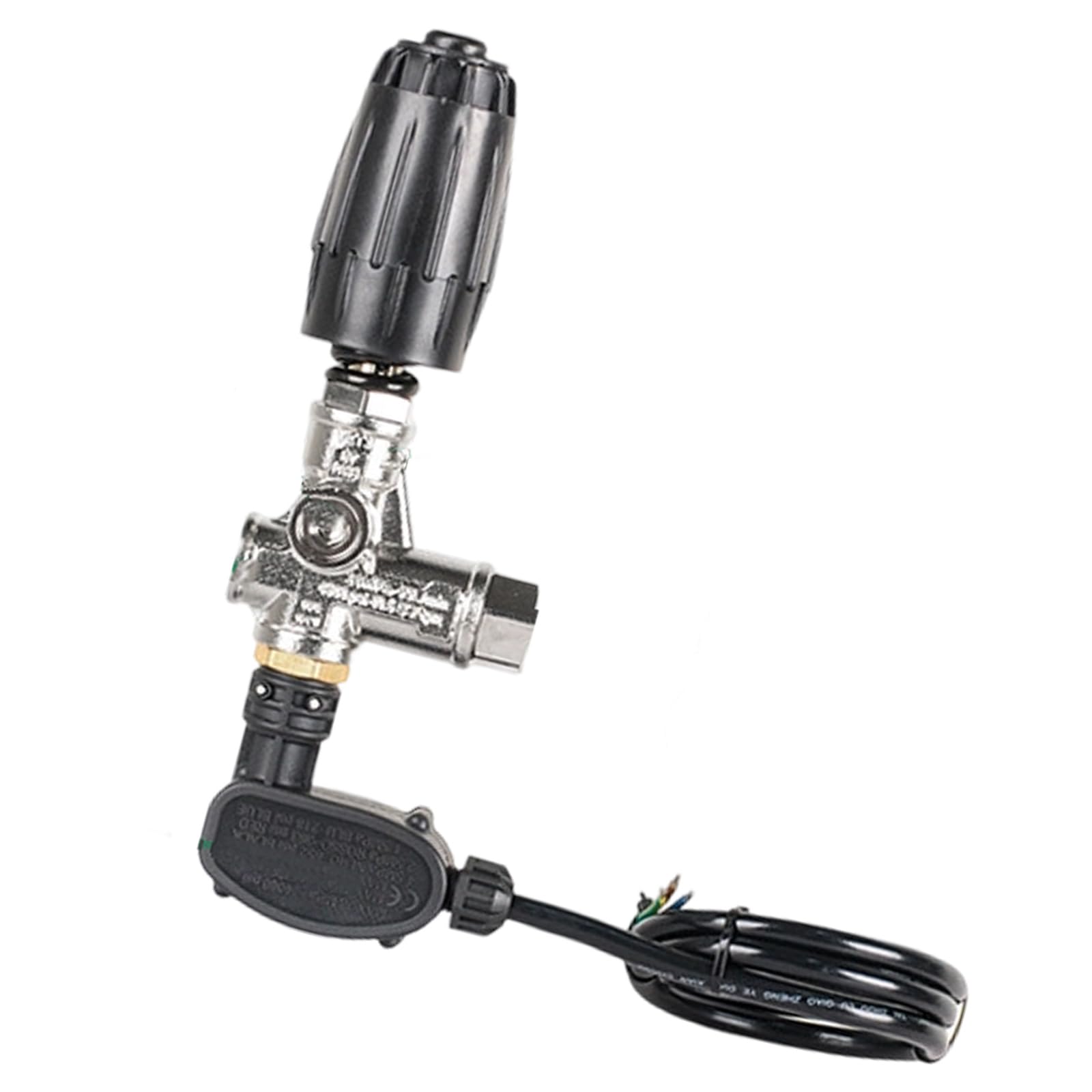 Tfaoys Silver Brass Pressure Release Systems With Accurate Water Control Unit For Pipework & Temperature Regulation Uses Efficient Liquid Control Device Featuring Brass Construction Stable