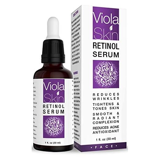 Retinol ansiktsserum med hyaluronsyra & E-vitamin, anti-aging retinolserum för rynkor, fina linjer och känslig hud, återfuktar & lyfter din look! 100 % tillfredsställelse